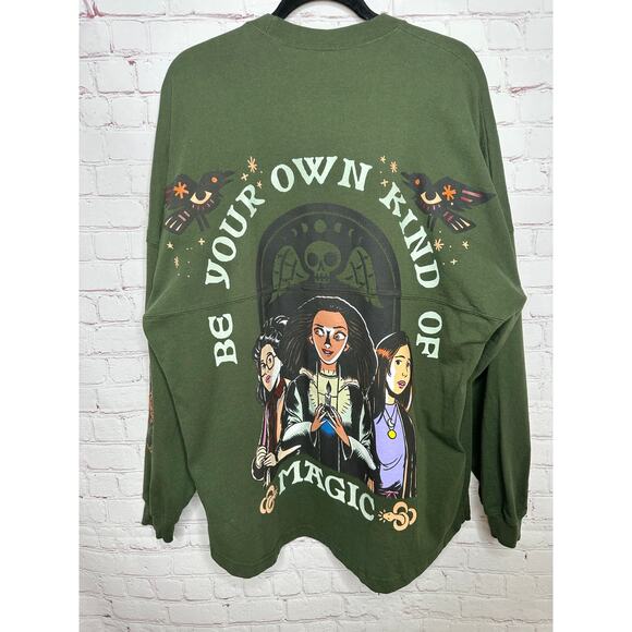 Disney Hocus Pocus 2 Spirit Jersey Green Womens Large - Picture 7 of 8
